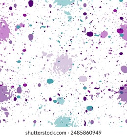 Soap bubbles seamless background - texture pattern for continuous replicate. Seamless colorful retro dots pattern.