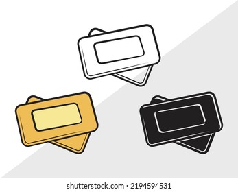 Soap Clipart SVG Ilustración de vectores imprimibles