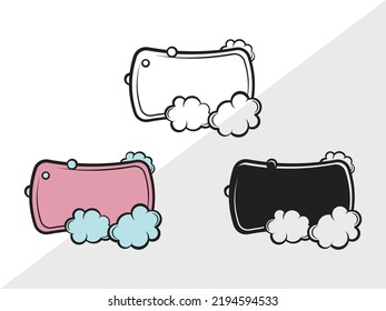 Soap Clipart SVG Printable Vector Illustration