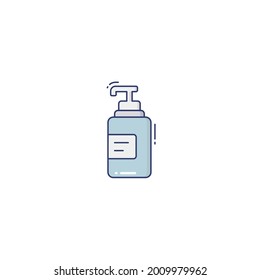 soap container Icon Isolated On White Background
