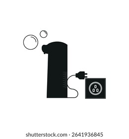soap dispenser with charger. Current with socket