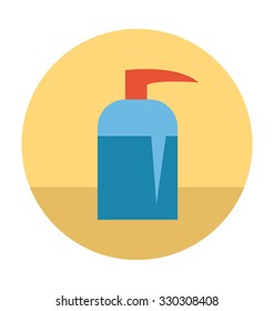 
Soap Dispenser Colored Vector Icon
