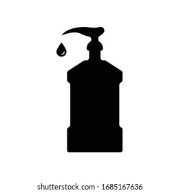Soap dispenser icon. Liquid soap icon