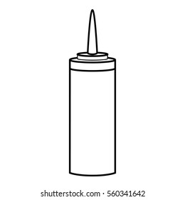 Soap dispenser icon. Outline illustration of soap dispenser vector icon for web