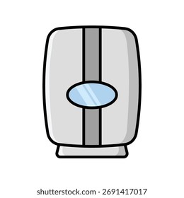 ícone do sabonete dispensador vetor modelo de design simples e limpo