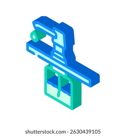 sabonete dispensador no dissipador ícone isométrico vetor. sabonete dispensador no sinal do dissipador. símbolo isolado ilustração