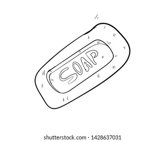  soap doodle icon vector hand drawing