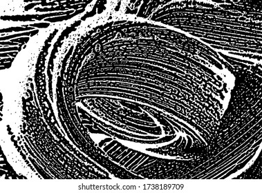 Soap foam Vector isolated on black, with clipping path, texture and background