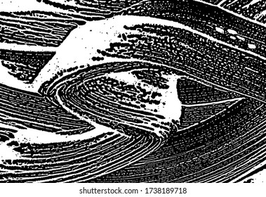 Soap foam Vector isolated on black, with clipping path, texture and background