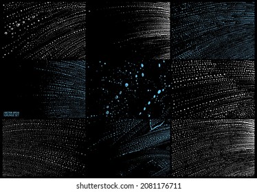 Soap grunge backgrounds collection. Foam textures set. Foam water. Soap bubble stains bundle. Shampoo. Shaving cream. Cleaning. Washing.