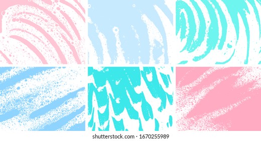 Soap grunge backgrounds. Foam textures set. Foam water. Soap bubble stains. Shampoo. Shaving cream. Bath. Laundry detergent. Cleaning. Washing.