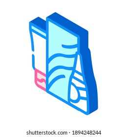 soap and hand cleanser isometric icon vector. soap and hand cleanser sign. isolated symbol illustration