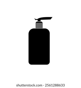 Soap Hand, Cosmetic Dispenser bottle icon. beauty icon vector. makeup cosmetic icon vector