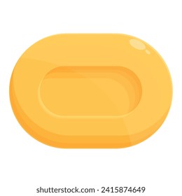 Soap icon cartoon vector. Foam water wash. Organic bath