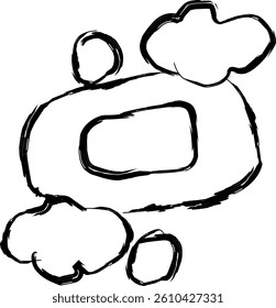 soap icon in Doodle style