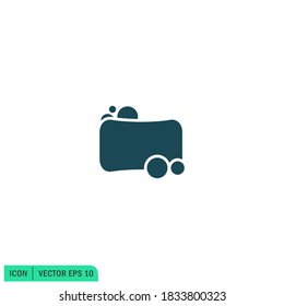 ilustración de icono de jabón elemento de diseño simple logo de vector