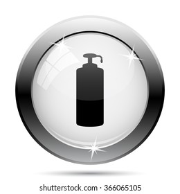 Soap icon. Internet button on white background. EPS10 vector.
