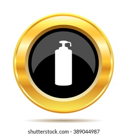 Soap icon. Internet button on white background. EPS10 vector.