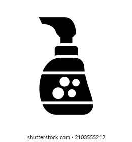 Soap icon isolated on white background