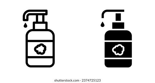 Icono de jabón, para concepto móvil y diseño web. ilustración vectorial