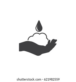 soap icon on the white background