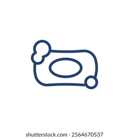 Soap icon Outline icon sign