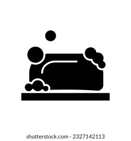 Soap icon set isolated on white background. Vector art.