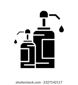 Icono de jabón aislado en fondo blanco. Arte vectorial.