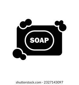Soap icon set isolated on white background. Vector art.