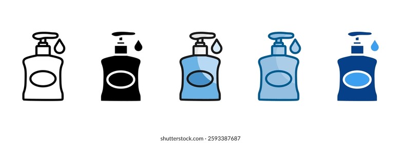 Soap Icon Set Multiple Style Collection