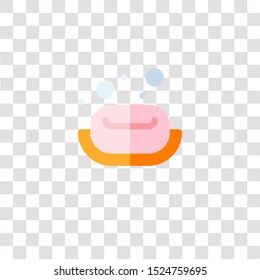 soap icon sign and symbol. soap color icon for website design and mobile app development. Simple Element from hygiene routine collection for mobile concept and web apps icon.