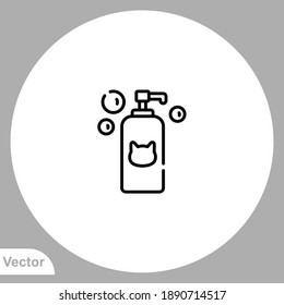 Soap icon sign vector,Symbol, logo illustration for web and mobile