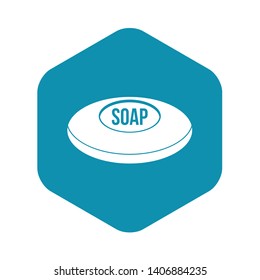 Soap icon. Simple illustration of soap vector icon for web