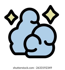 soap icon symbol - soap to clean hands and wash things vector illustration