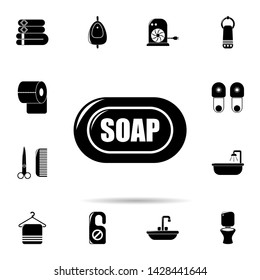 soap icon. Universal set of Bathroom for website design and development, app development