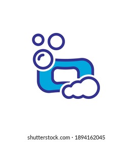 icono de jabón, vector, diseño de estilo de color