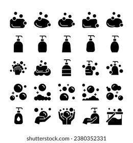 Soap icon vector design template