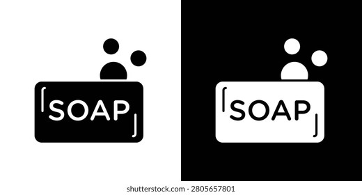 Soap icon vector drawings set.