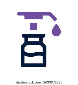 soap icon. vector dual tone icon for your website, mobile, presentation, and logo design.