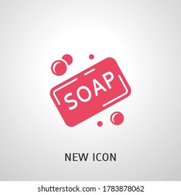 soap icon. Vector illustration EPS 10.