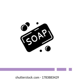 soap icon. Vector illustration EPS 10.