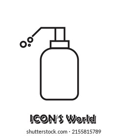 Soap icon. Vector illustration eps10.