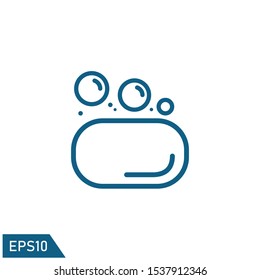 soap icon vector logo template