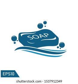 soap icon vector logo template