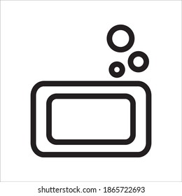 Soap Icon Vector Logo Template Illustration