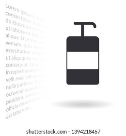 soap icon vector . Lorem Ipsum Illustration design