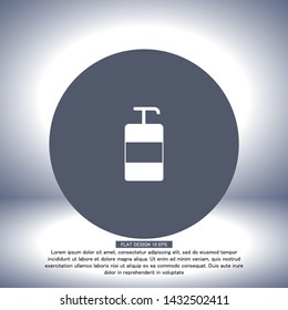 soap icon vector . Lorem Ipsum Illustration design