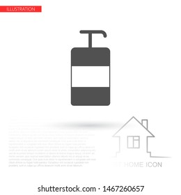 soap icon vector . Lorem Ipsum Illustration design