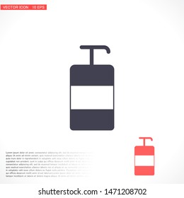 soap icon vector . Lorem Ipsum Illustration design