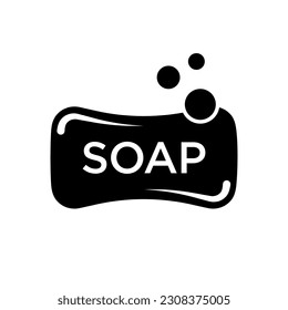 Seifensymbol, Vektorgrafik auf trendigem Design